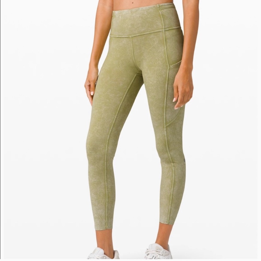 Lululemon Leggings Fast and Free 25” Sz4
